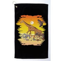 Zookeeper Africans Animal Jungle Safari Zoo Keeper Golf Towel
