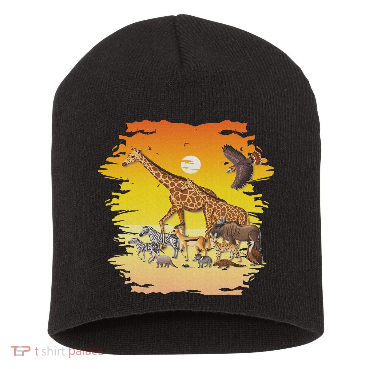 Zookeeper Africans Animal Jungle Safari Zoo Keeper Short Acrylic Beanie