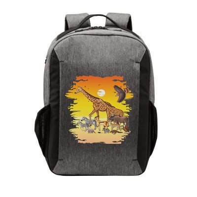 Zookeeper Africans Animal Jungle Safari Zoo Keeper Vector Backpack