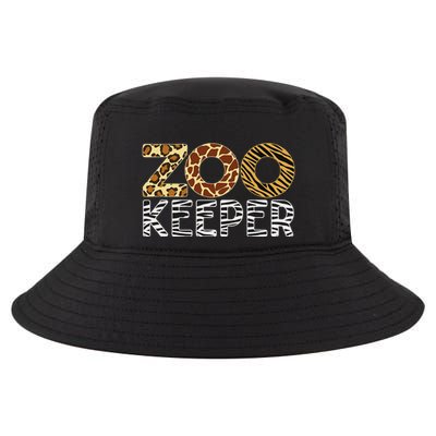 Zookeeper African Animals Zebra Wild Print Savanna Costume Cool Comfort Performance Bucket Hat