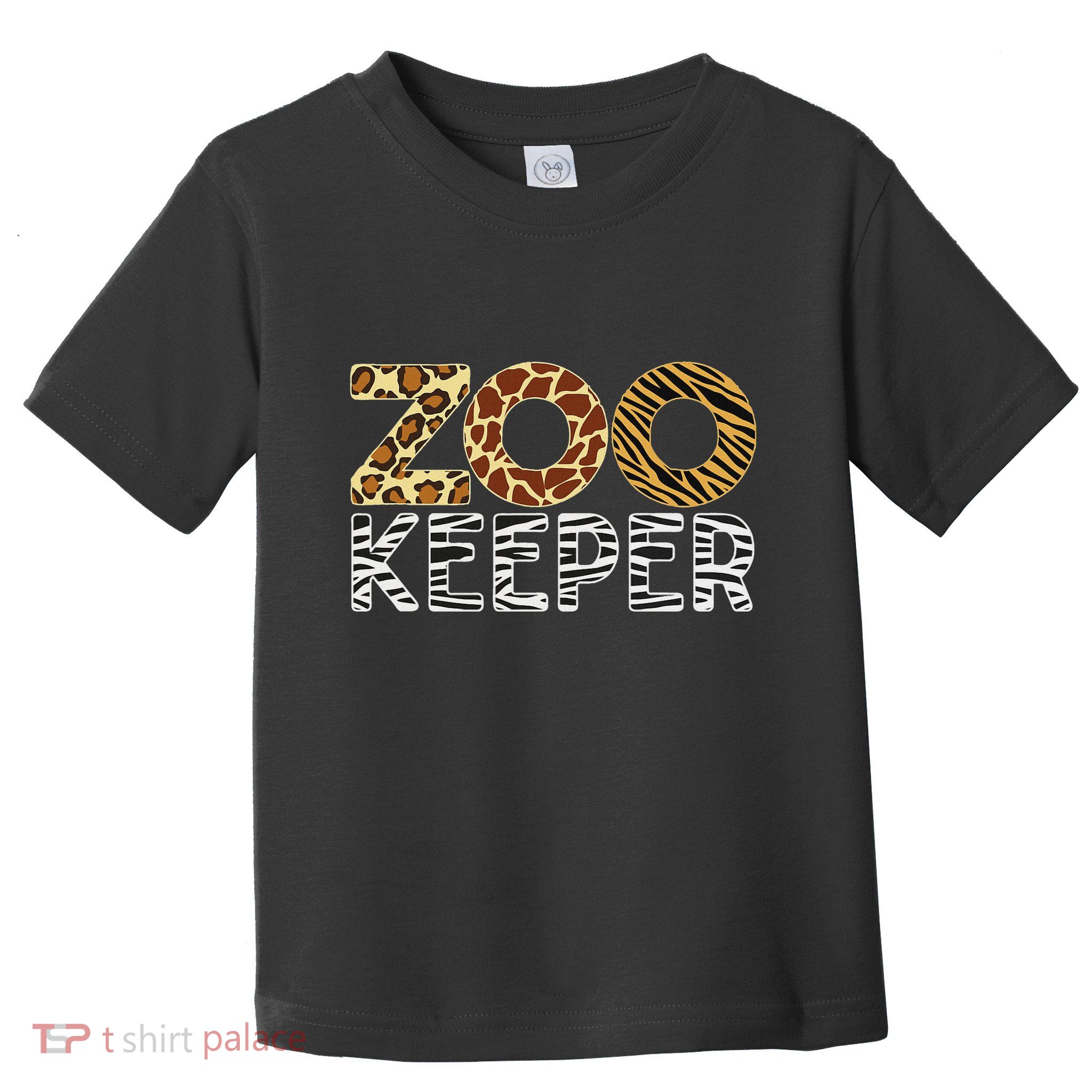Zookeeper African Animals Zebra Wild Print Savanna Costume Toddler T-Shirt