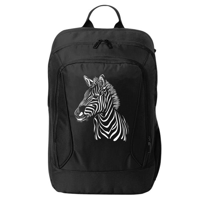 Zebra African Animal Zoo Keeper Zebra Lover Gift City Backpack