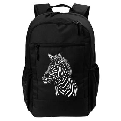 Zebra African Animal Zoo Keeper Zebra Lover Gift Backpack