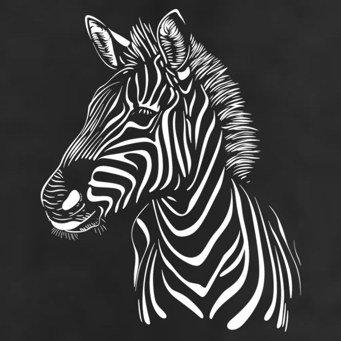 Zebra African Animal Zoo Keeper Zebra Lover Gift Golf Towel