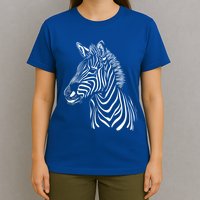 Zebra African Animal Zoo Keeper Zebra Lover Gift T-Shirt