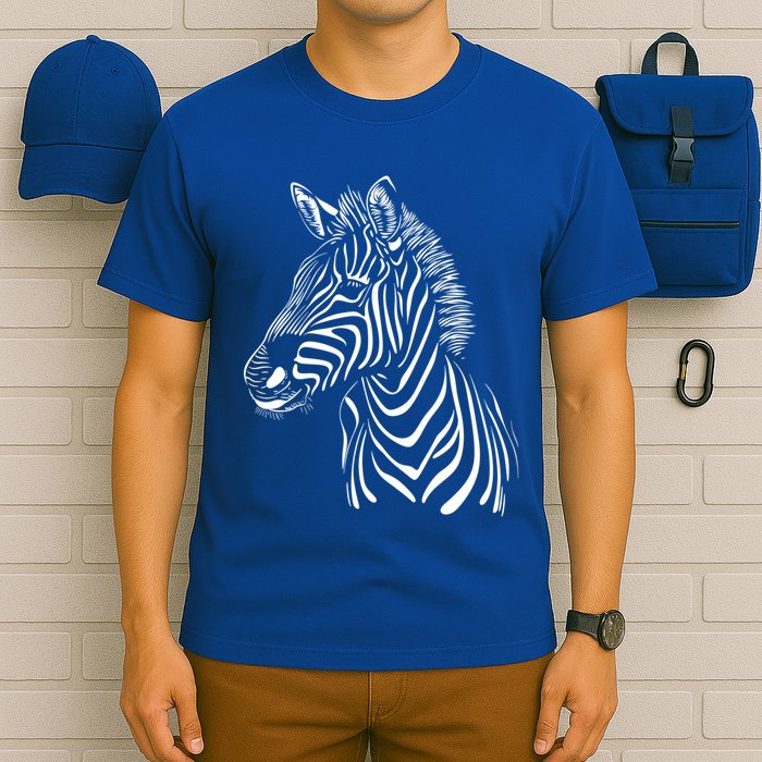 Zebra African Animal Zoo Keeper Zebra Lover Gift T-Shirt