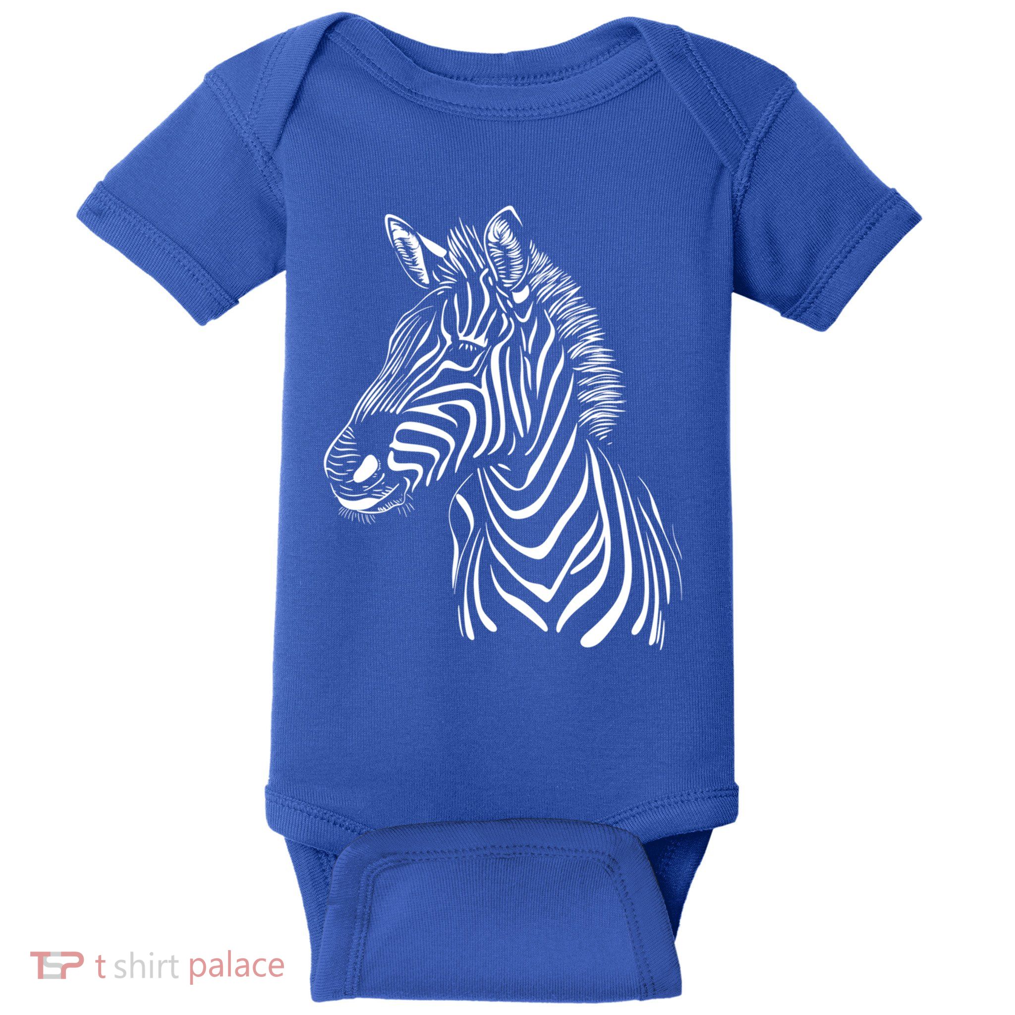 Zebra African Animal Zoo Keeper Zebra Lover Gift Baby Bodysuit