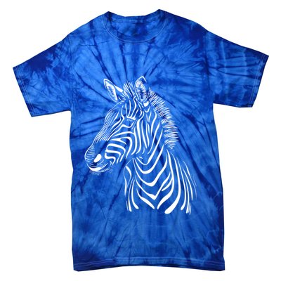 Zebra African Animal Zoo Keeper Zebra Lover Gift Tie-Dye T-Shirt