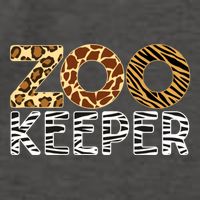 Zookeeper African Animals Zebra Wild Print Savanna Costume Gift Vector Backpack
