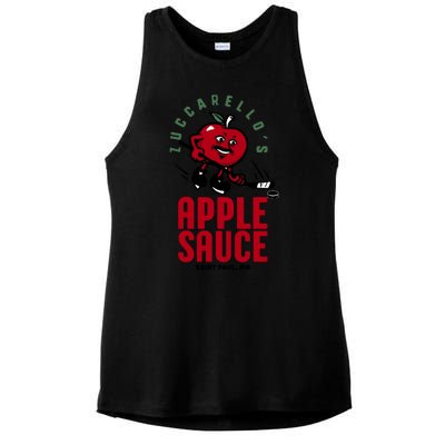 Zuccarello's Applesauce Assist Record Hockey Tribute Ladies PosiCharge Tri-Blend Wicking Tank