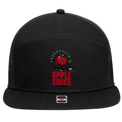 Zuccarello's Applesauce Assist Record Hockey Tribute 7 Panel Mesh Trucker Snapback Hat