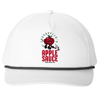 Zuccarello's Applesauce Assist Record Hockey Tribute Snapback Five-Panel Rope Hat