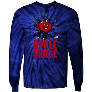 Zuccarello's Applesauce Assist Record Hockey Tribute Tie-Dye Long Sleeve Shirt