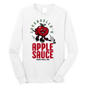 Zuccarello's Applesauce Assist Record Hockey Tribute Long Sleeve Shirt