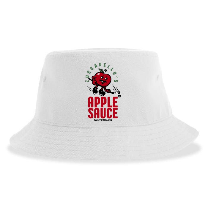 Zuccarello's Applesauce Assist Record Hockey Tribute Sustainable Bucket Hat