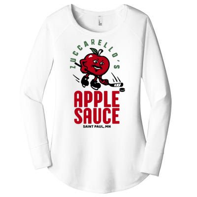 Zuccarello's Applesauce Assist Record Hockey Tribute Women's Perfect Tri Tunic Long Sleeve Shirt