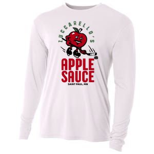 Zuccarello's Applesauce Assist Record Hockey Tribute Cooling Performance Long Sleeve Crew