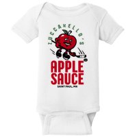 Zuccarello's Applesauce Assist Record Hockey Tribute Baby Bodysuit