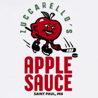 Zuccarello's Applesauce Assist Record Hockey Tribute Baby Bodysuit