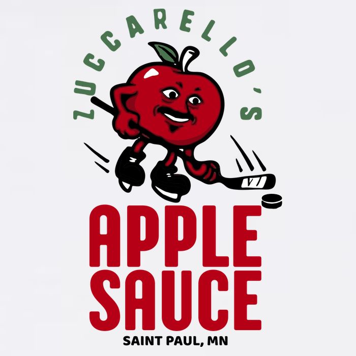 Zuccarello's Applesauce Assist Record Hockey Tribute Baby Bodysuit