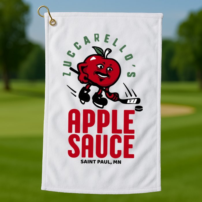 Zuccarello's Applesauce Assist Record Hockey Tribute Golf Towel