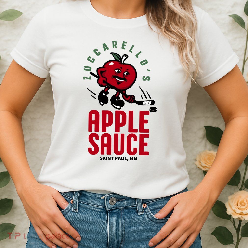 Zuccarello's Applesauce Assist Record Hockey Tribute Womens T-Shirt