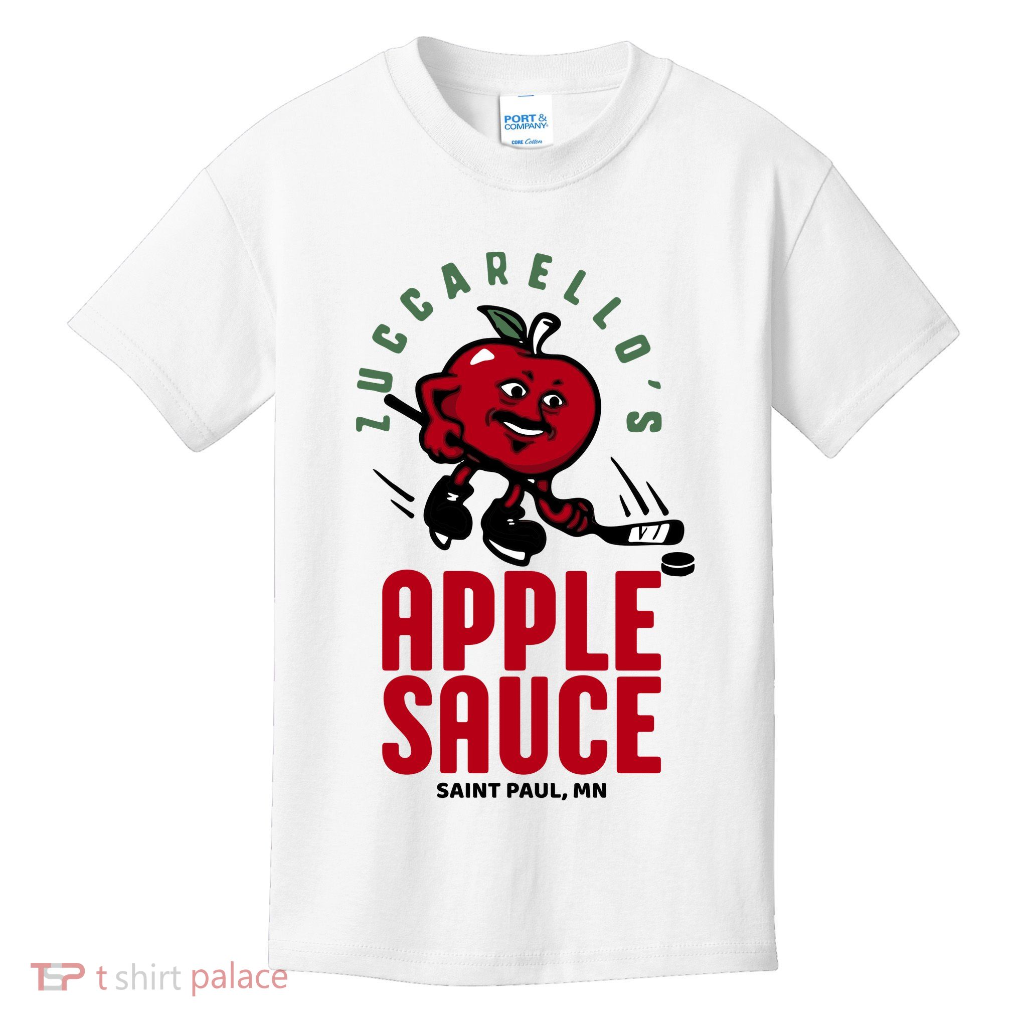 Zuccarello's Applesauce Assist Record Hockey Tribute Kids T-Shirt