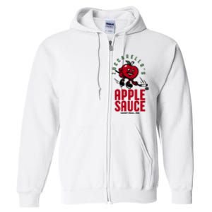 Zuccarello's Applesauce Assist Record Hockey Tribute Full Zip Hoodie