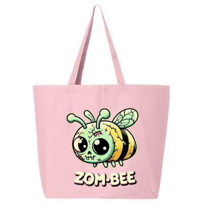 Zombee Adorably Creepy Zombie Bee Cartoon Halloween 25L Jumbo Tote