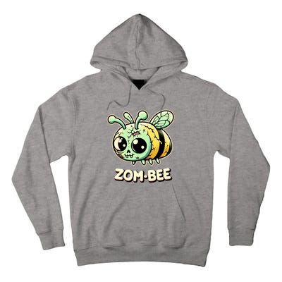 Zombee Adorably Creepy Zombie Bee Cartoon Halloween Tall Hoodie