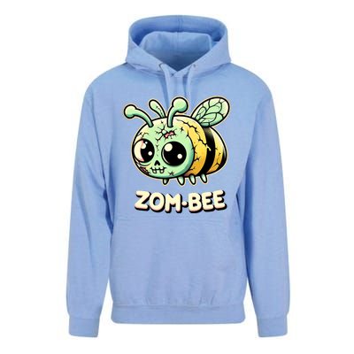 Zombee Adorably Creepy Zombie Bee Cartoon Halloween Unisex Surf Hoodie