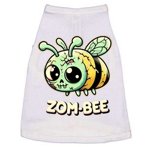 Zombee Adorably Creepy Zombie Bee Cartoon Halloween Doggie Tank