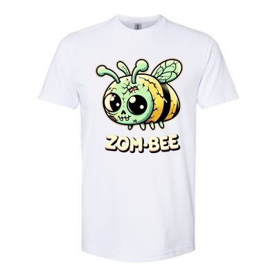 Zombee Adorably Creepy Zombie Bee Cartoon Halloween Softstyle CVC T-Shirt