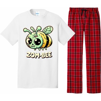 Zombee Adorably Creepy Zombie Bee Cartoon Halloween Pajama Set