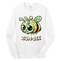 Zombee Adorably Creepy Zombie Bee Cartoon Halloween Tall Long Sleeve T-Shirt