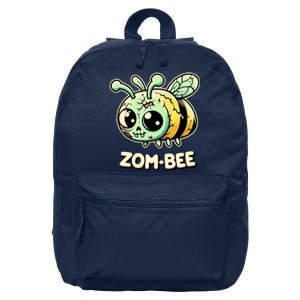 Zombee Adorably Creepy Zombie Bee Cartoon Halloween 16 in Basic Backpack