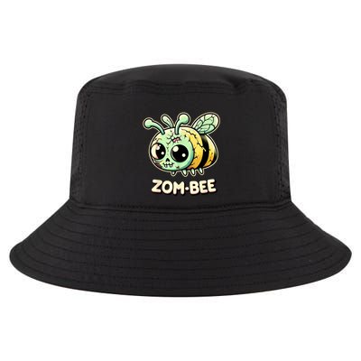 Zombee Adorably Creepy Zombie Bee Cartoon Halloween Cool Comfort Performance Bucket Hat