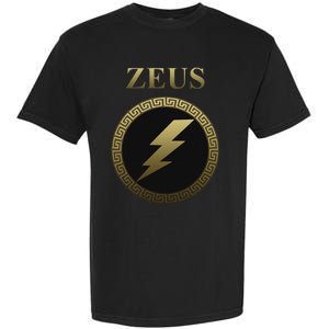 Zeus Ancient Greek God Thunderbolt Garment-Dyed Heavyweight T-Shirt