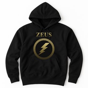 Zeus Ancient Greek God Thunderbolt Hoodie