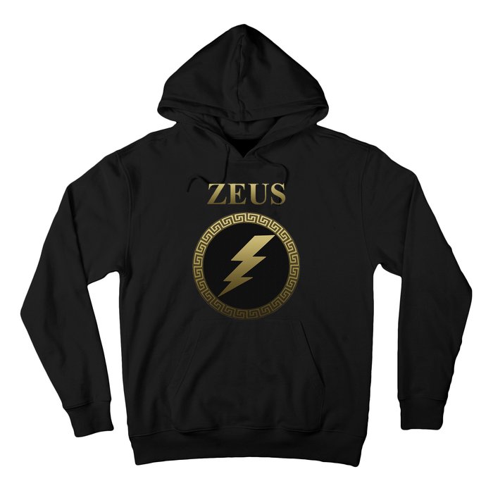 Zeus Ancient Greek God Thunderbolt Hoodie