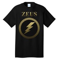 Zeus Ancient Greek God Thunderbolt Tall T-Shirt