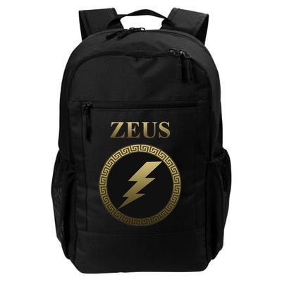 Zeus Ancient Greek God Thunderbolt Daily Commute Backpack