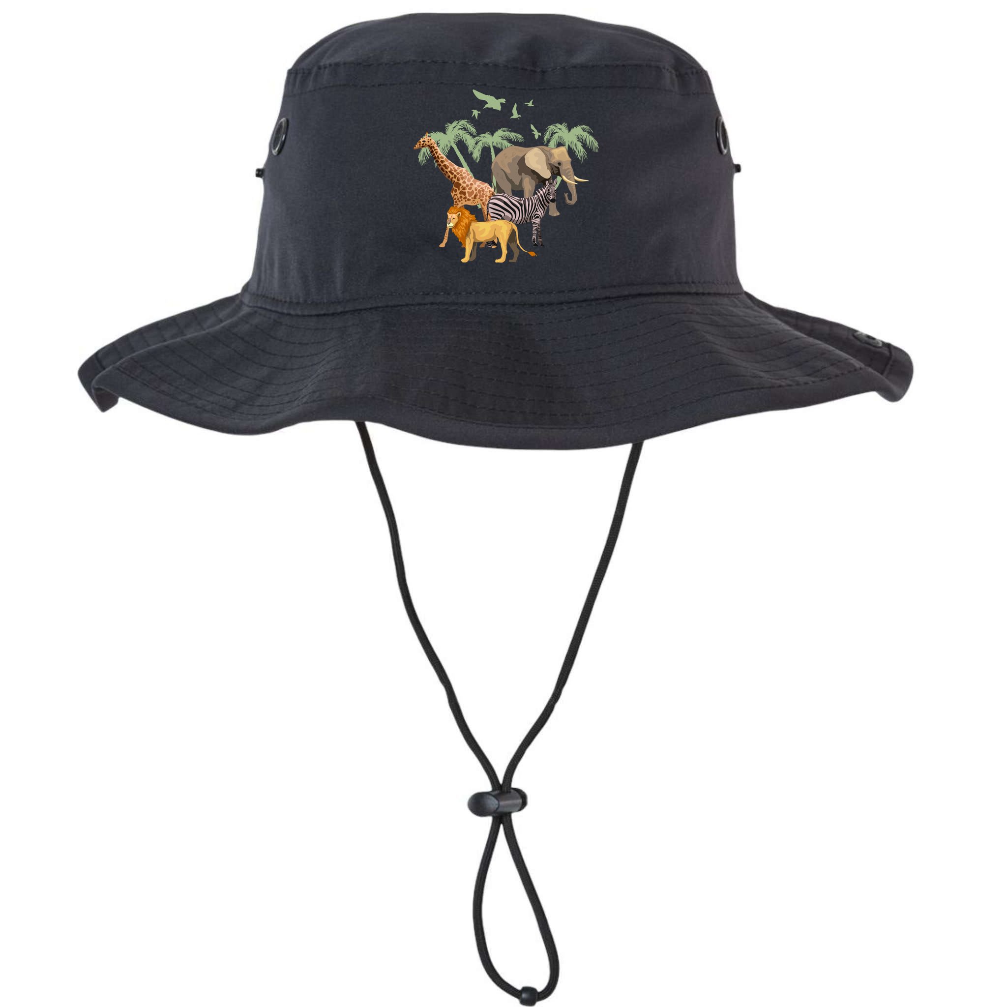 Zoo Animals Gift Zoo Gift Wildlife Gift Funny Gift Bucket Hat
