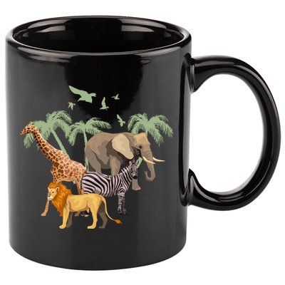 Zoo Animals Gift Zoo Gift Wildlife Gift Funny Gift 11oz C Handle Ceramic Mug