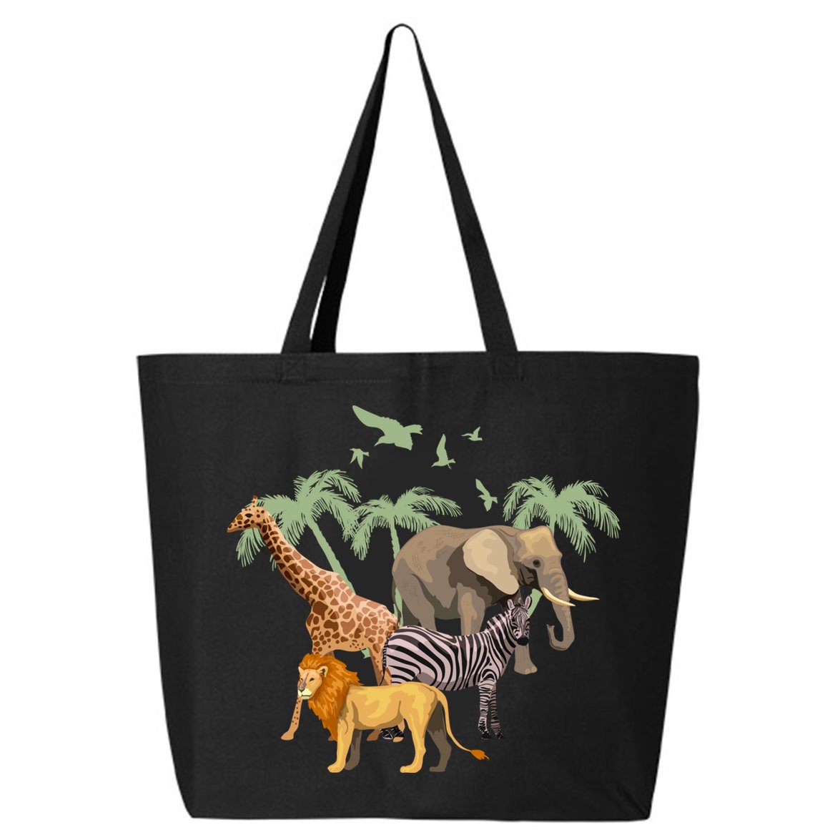 Zoo Animals Gift Zoo Gift Wildlife Gift Funny Gift 25L Jumbo Tote
