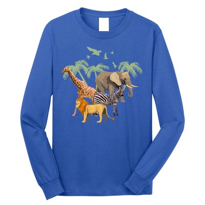 Zoo Animals Gift Zoo Gift Wildlife Gift Funny Gift Long Sleeve Shirt