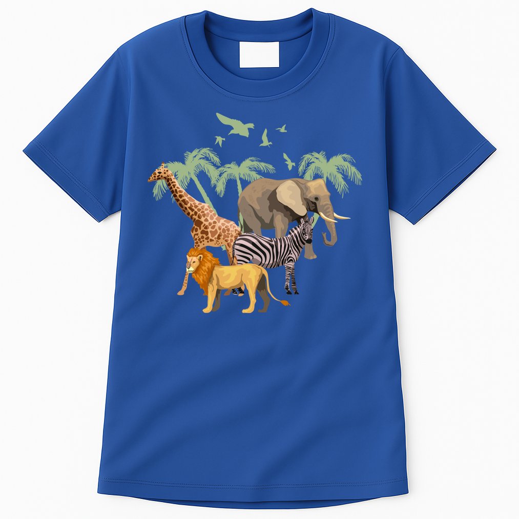 Zoo Animals Gift Zoo Gift Wildlife Gift Funny Gift Tall T-Shirt