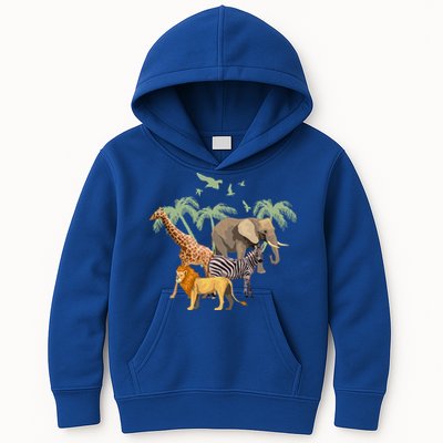 Zoo Animals Gift Zoo Gift Wildlife Gift Funny Gift Kids Hoodie