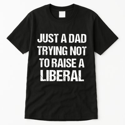 Zeek Arkham Just A Dad Trying Not To Raise A Liberal Tall T-Shirt