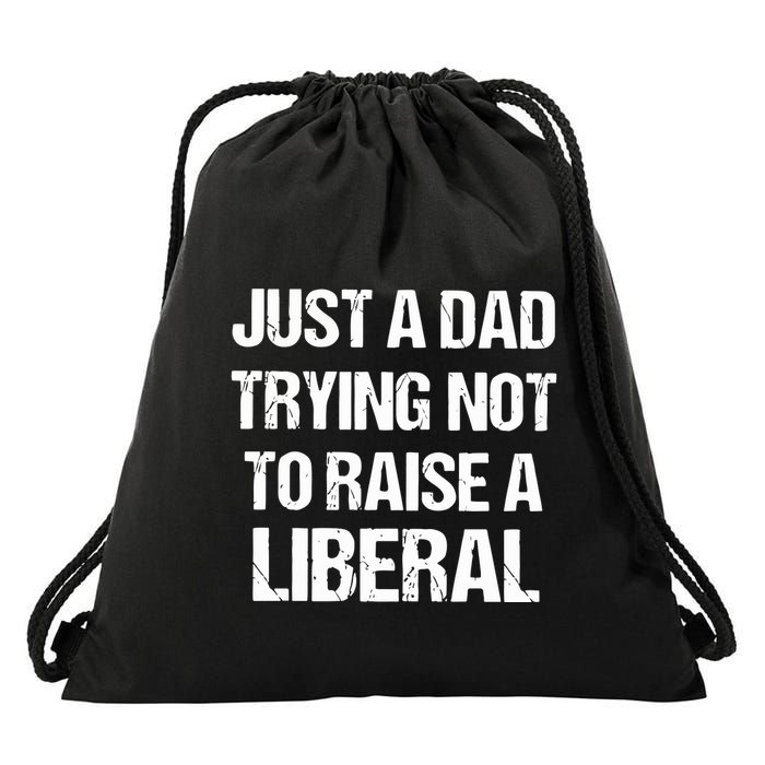 Zeek Arkham Just A Dad Trying Not To Raise A Liberal Drawstring Bag